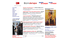 Desktop Screenshot of bizimavrupa.com