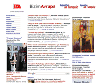 Tablet Screenshot of bizimavrupa.com